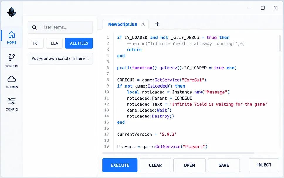Delta Executor for Mac running on macOS with the script hub open